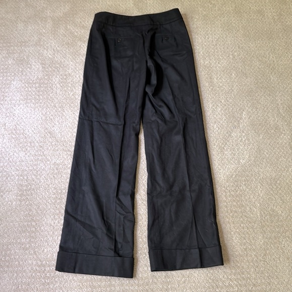 Talbots | Wool Cashmere Blend Trousers in Black | Size 4 - Picture 2 of 7